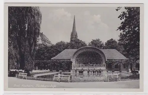 82412 Ak Bad Nauheim Trinkkuranlage 1943