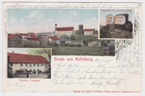 92358 Mehrbild Ak Gruß aus Kollnburg Brauerei usw. 1905