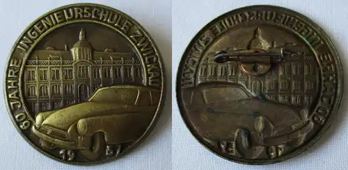 seltenes DDR Blech Abzeichen 60 Jahre Ingenieurschule Zwickau 1957 (158145)