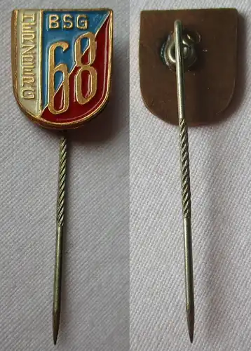 DDR Sport Anstecknadel Mitgliedsabzeichen BSG 68 Herzberg (152751)