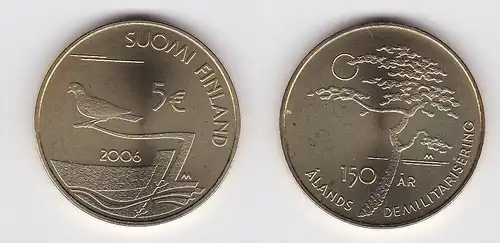 Finnland - 5 Euro Gedenkmünze 2005 - 150 Jahre Entmilitarisierung (131871)