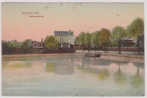 903515 Ak Neukalen in Mecklenburg Ratmannsteich 1907