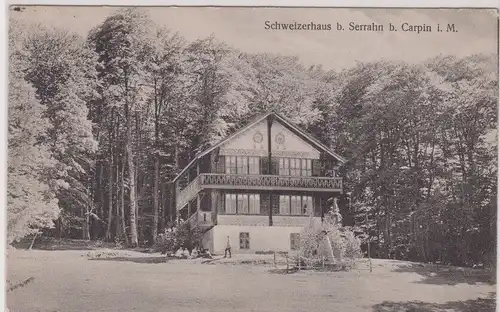 903641 Ak Schweizerhaus bei Serrahn bei Carpin in Mecklenburg 1928