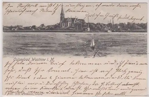903523 Ak Ostseebad Wustrow in Mecklenburg 1903