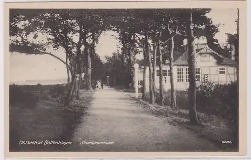 901144 Ak Ostseebad Boltenhagen Strandpromenade um 1930