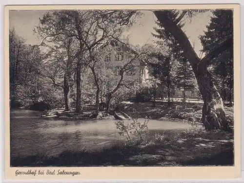 903529 Ak Gesundhof bei Bad Salzungen 1949