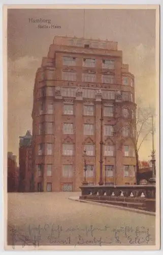 901192 Ak Hamburg Stella Haus 1927