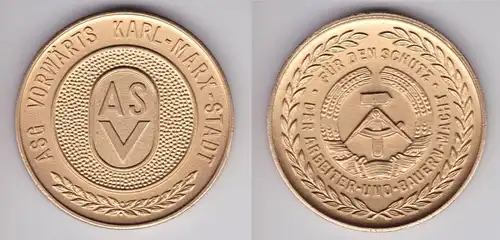 DDR Medaille ASG Vorwärts Karl Marx Stadt ASV (160969)
