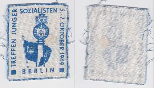 DDR Aufnäher Berlin Treffen junger Sozialisten 1969 (160930)