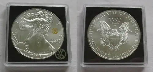 1 Dollar Silber Münze Silver Eagle USA 2015 1 Unze Feinsilber (152974)