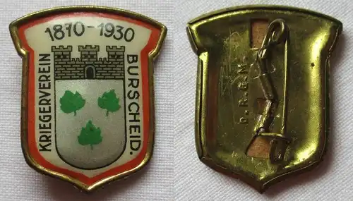 Abzeichen Kriegerverein Burscheid 1870 - 1930 1. Weltkrieg (140529)