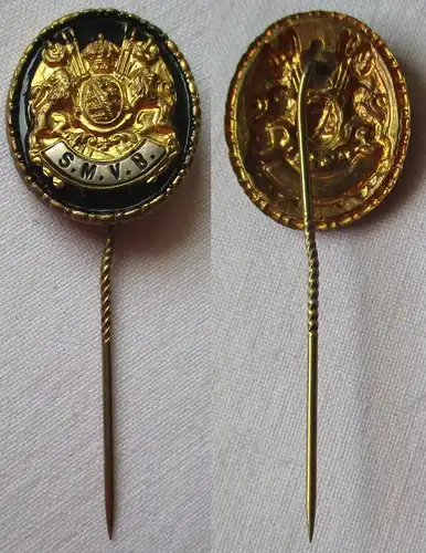 Anstecknadel Sächsischer Militärvereins Bund S.M.V.B. um 1920 (152995)