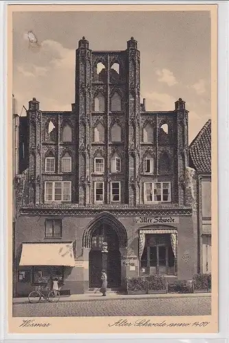 50223 Ak Wismar an der Ostsee alter Schwede anno 1400 um 1930