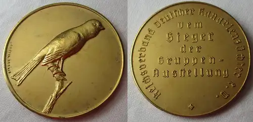 Medaille Reichsverband deutscher Kanarienzüchter - Sieger Gruppenausst. (155723)
