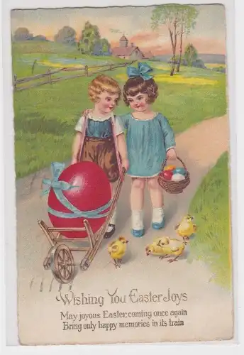 904979 Fröhliche Ostern Ak Wishing You Easter Joys 1930