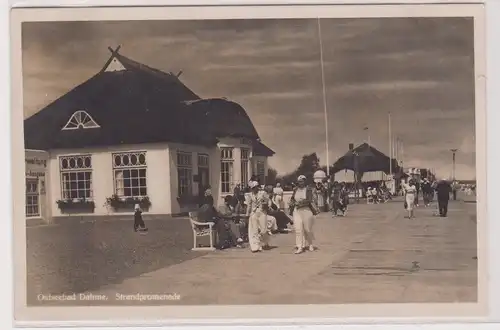 903984 Ak Ostseebad Dahme Strandpromenade 1942