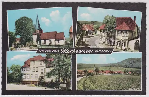 903046 Mehrbild Ak Gruß aus Mackensen Solling Bäckerei usw. um 1960