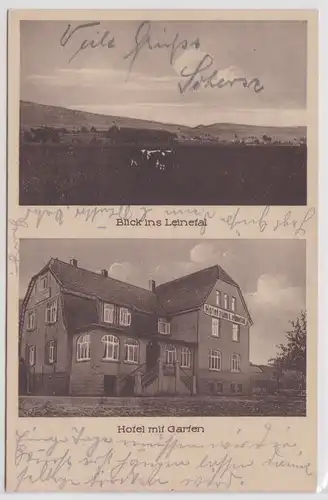 902327 Mehrbild Ak Kreiensen Harz Hotel & Restaurant zum Leinetal 1928