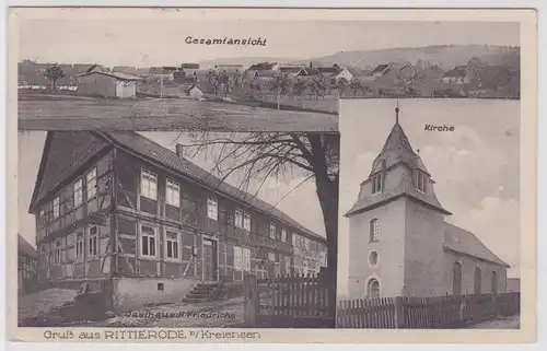 903064 Mehrbild Ak Gruß aus Rittierode bei Kreiensen Gasthaus usw. 1926