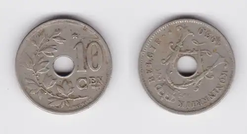 25 Centimes Kupfer Nickel Münze Belgien 1930 ss (163134)