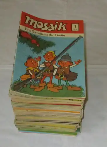 Mosaik Abrafaxe 1/1976 bis 12/1990 komplett 180 Hefte (108246)
