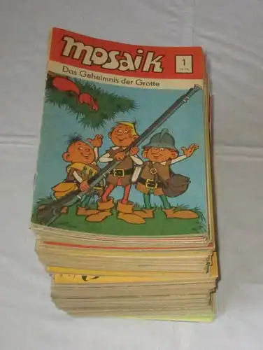 Mosaik Abrafaxe 1/1976 bis 2/1991 komplett 182 Hefte (107920)