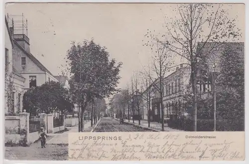 902100 Ak Lippspringe Detmolderstrasse 1903