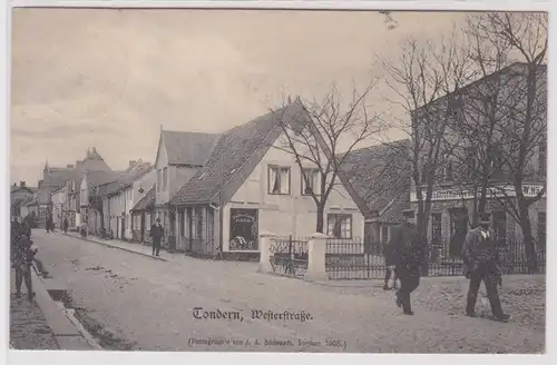 901127 Ak Tondern Tønder Westerstrasse 1905