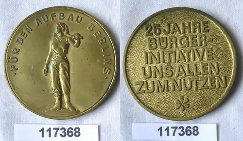 DDR Medaille für den Aufbau Berlins 25 Jahre Bürgerinitiative (117368)