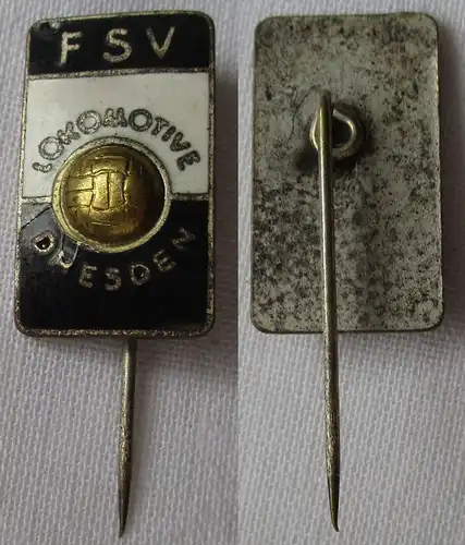 DDR Sport Anstecknadel Mitgliedsabzeichen FSV Lokomotive Dresden (164675)