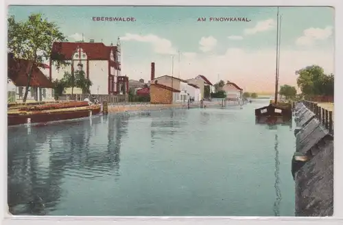 60014 Ak Eberswalde am Finowkanal 1915