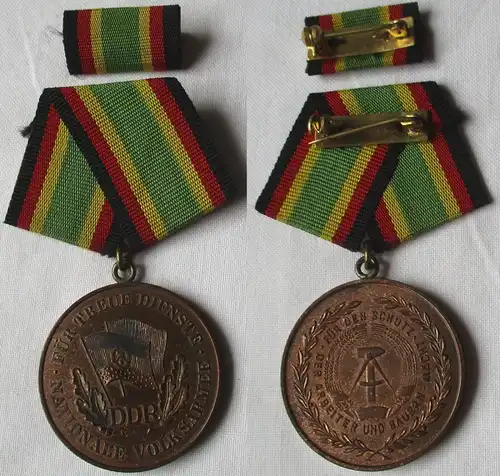 DDR Medaille für treue Dienste in der NVA Bronze Bartel 151 c (161650)