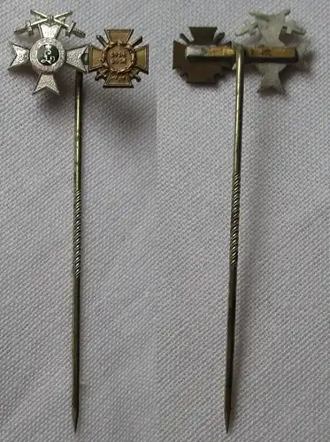 2er Ordenspange Militärverdienstkreuz 2.Klasse Bayern Miniatur 9 mm (141849)