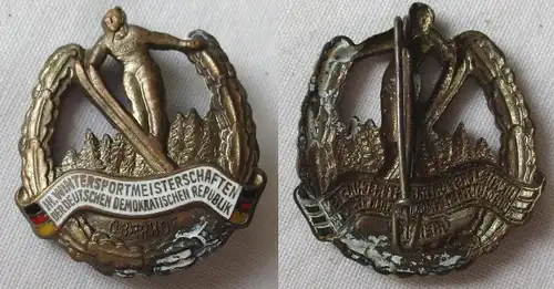 DDR Abzeichen III. Wintersportmeisterschaften der DDR Oberhof 1952 (163839)