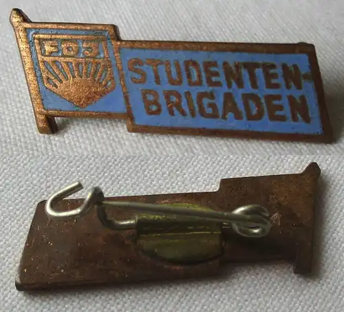 DDR Abzeichen für den Einsatz in FDJ-Studentenbrigade 1966 (149821)