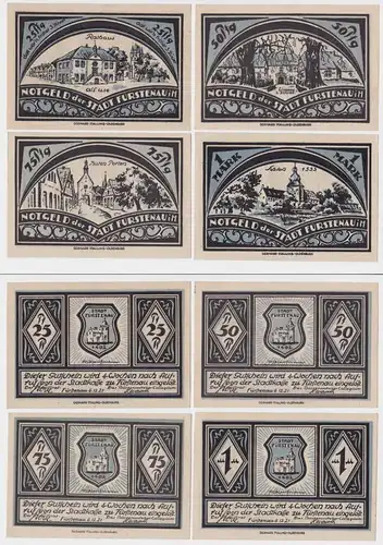 4 Banknoten Notgeld Stadt Fürstenau 1921 (162205)