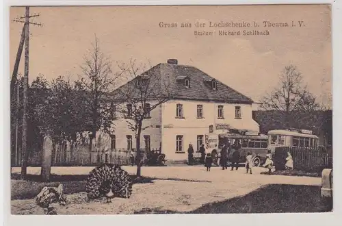 89943 Ak Gruß aus der Lochschenke bei Theuma im Vogtland 1925