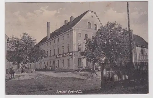 05431 Ak Gasthof Oberlödla 1916