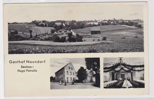 901665 Mehrbild Ak Gasthof Naundorf Leisniger Land 1933