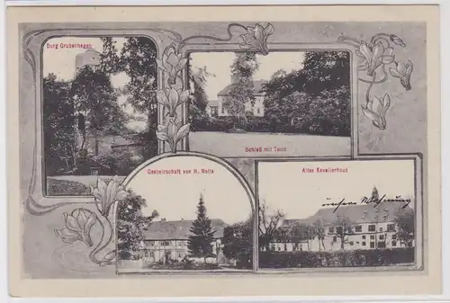 903061 Mehrbild Ak Gruß aus Rotenkirchen Gastwirtschaft usw. 1919