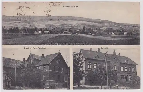 902819 Mehrbild Ak Gruß aus Wenzen Gasthof, Schule usw. 1925