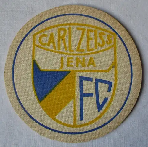 Bierdeckel DDR-Gebiet FC Carl Zeiss Jena Fußball (162663)
