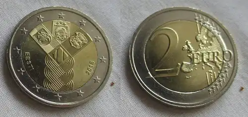 2 Euro Münze Estland 2018 100 Jahre Unabhängigkeit (158126)