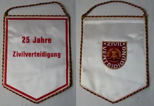 DDR Wimpel 25 Jahre ZV Zivilverteidigung 1958-1983 (108240)