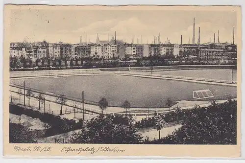 36483 Ak Forst Niederlausitz Stadion (Sportplatz) 1938