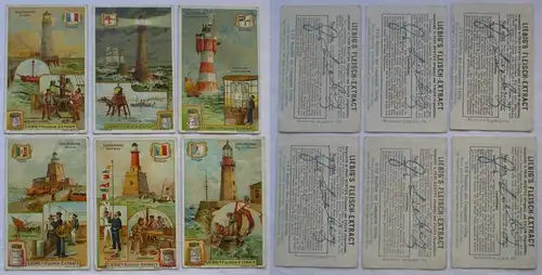 Liebigbilder Serie Nr. 711 Leuchttürme Jahrgang 1907 (6/165856)