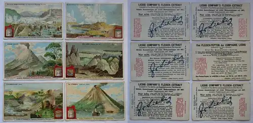 Liebigbilder Serie Nr. 476 Vulkane Jahrgang 1900 (6/165964)