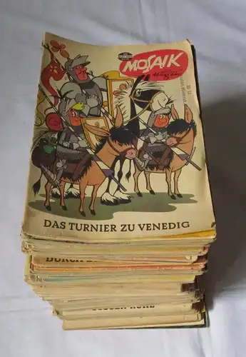 Mosaik von Hannes Hegen Digedags 90 bis 229 komplett (140 Hefte) (120682)