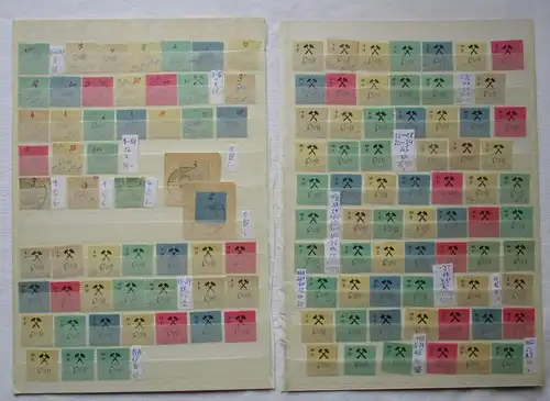Sammlung Lokalausgaben Großräschen 1945 postfrisch/ungebraucht 3400 EUR (101021)