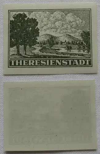 Briefmarken Böhmen und Mähren 1943 Mi Z1U postfrisch ** ungezähnt 450,- (107808)